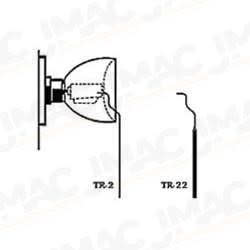 HPC TR-22 Tulip-Shaped Knob Medium Tension Tool, Twist