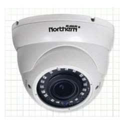 Northern Video NTH-HDDWMVFIRW 4-in-1 Analog 1080p Outdoor Varifocal Eyeball Camera, White