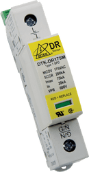 DITEK DTK-DR120P1 120VAC DIN Rail Surge Protective Device
