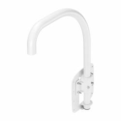 Hanwha SBP-300LMW White Parapet PTZ Camera Mount