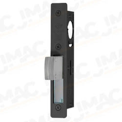 Adams Rite 1850S-320-335 Deadlock with Short Throw and 1-1/8" Backset in Black Anodized