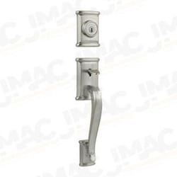 Kwikset 801ADH Ashfield SmartKey Double-Cylinder Handleset