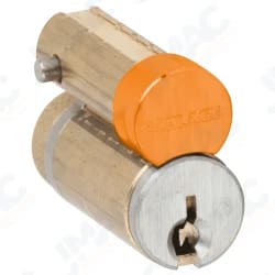 Schlage 23-030 ICA ORG FSIC Core, 6-pin, ICA Keyway, Construction, Applied Finish, Non-Handed