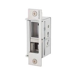 Locknetics MDS100-32D Heavy Duty Electric Strike with Five Faceplates for Mortise Locks, Satin Stainless Steel Finish