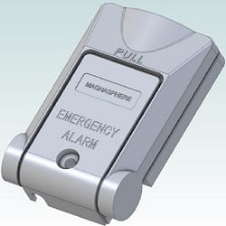 MAGNASPHERE-MK-3045L Fixed Panic Switch for MSS-10CL/CT Series