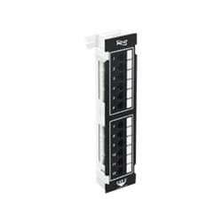 ICC Corp ICMPP12V5E Vertical 12-Port Cat 5e Patch Panel