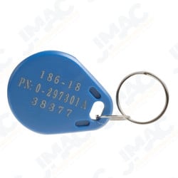 IEI ProxKey Weigand 125 KHz Genuine HID-Brand Proximity Key Fobs, Standard 26-Bit Format, Pre-Punched with Key Ring (25 Pack)