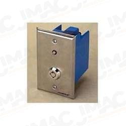 Securitron KP1 Tubular Keyswitch, Momentary, Single Gang Securitron KP1 Tubular Keyswitch, Momentary, Single Gang