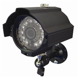 Speco CVC627B Black Color Bullet Camera w/ IR LEDs