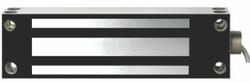 Alarm Controls 1200WP Weather Resistant Magnetic Gate Lock, 12/24 Volt DC, 1200 Lb Load, Stainless Steel, Clear Anodized (US28) Finish