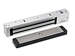 Dynalock 2280-DYN Slim Line Holding Force Electromagnetic Lock, 1200lbs, Single Outswinging Door, Single Coil, Satin Aluminum