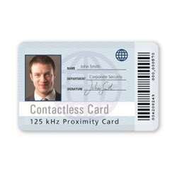 Rosslare AT-ERC-26A-3001-25PK Clamshell 125KHZ Proximity Read-Only Card, 25 Pack