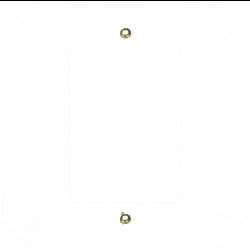 STI 1284 Single Gang Mounting Adapter for STI-1219 and STI-1229