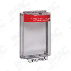 STI 13020FR Universal Stopper with Horn, Flush, Fire Label