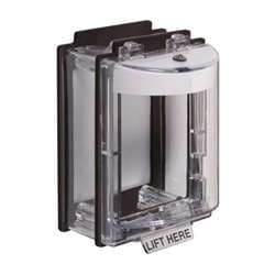 STI 6535-W Mini Weather Stopper, Indoor/Outdoor Rated, Without Horn, With Spacer, White