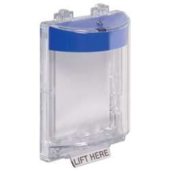 STI 6540B Mini Stopper II without Horn Flush Mount, Blue