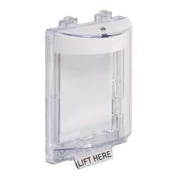 STI 6540-W Mini Stopper II without Horn Flush Mount, White