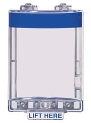 STI 6600B Mini Stopper II with Horn Flush Mount, Blue