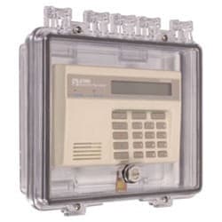 STI 7500F Polycarbonate Enclosure with Enclosed Back Box and Interior Key Lock