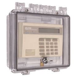 STI 7501F Polycarbonate Enclosure with Enclosed Back Box and Interior Thumb Lock