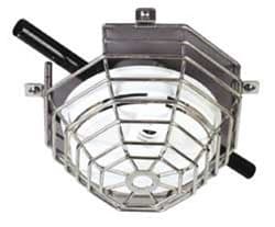 STI 9605-SS Steel Web Stopper for Mini Smoke Detectors, Surface Mount, Stainless Steel