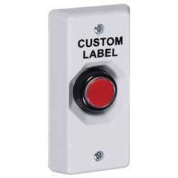 STI SL-2307 Stopper Station, Slim Line, White