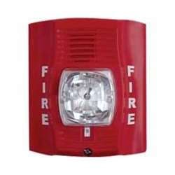 System Sensor P4RK-R Red, Four-Wire, Outdoor Horn Strobe (Replacement)