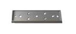 Alarm Controls AM6310 Armature Housing, For 1200 Series Door Lock Mounting Plate, 8-1/4" Length x 3" Width x 5/8" Thickness, Clear Anodized, For 1200 Series Magnetic Lock