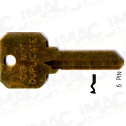 Kaba Ilco A1145L-HN-BL