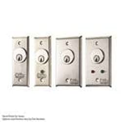 Alarm Controls MCK-4-2-WP Mortise Cylinder Keyswitch Station, SPDT Alternate Action, Single Gang, Weatheproof Cover