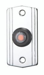 Alarm Controls MP-44 Polished Chrome Plated Brass Mini Plate, DPDT Alternate Action