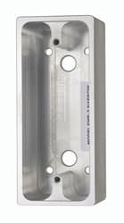 Alarm Controls SMB-3 Narrow Surface Mount Box For 1-3/4" Wide Plates, US 28 Clear Anodized Finish