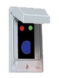 Alarm Controls WP-4 Weatheproof Remote Station, Hinged Self-Closing Cover