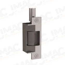 Folger Adam 712-F-24D-630-LBMLCM Industrial Grade Electric Strike, 1/2" Latchbolts, 24VDC, Satin Stainless Steel, Latchbolt & Locking Cam Monitor