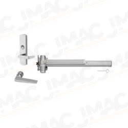 Von Duprin 9975L-NL-05-4-26D-LHR Mortise Lock Device, 05 Lever, Left Hand Reverse, Night Latch Trim, 4' Door, Satin Chrome