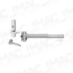 Von Duprin 9975L-NL-12-3-US3-LHR Mortise Lock Device, 12 Lever, Left Hand Reverse, Night Latch Trim, 3' Door, Bright Brass