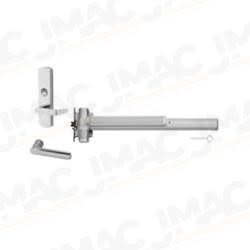 Von Duprin 9975L-NL-18-3-US4-RHR Mortise Lock Device, 18 Lever, Right Hand Reverse, Night Latch Trim, 3' Door, Satin Brass