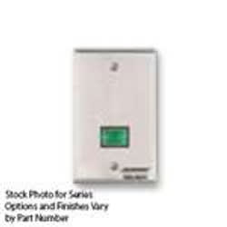 Securitron PB3E Momentary Push Button, Single Gang, Green/Red Lens