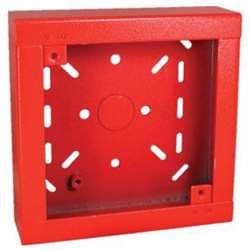 Cooper Wheelock SHBB-R Surface Backbox for NS/AS/RSS, Red