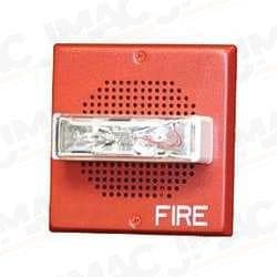 Cooper Wheelock CH70-24MCW-FR Chime Strobe, Red, Wall Mount, FIRE Lettering Cooper Wheelock CH70-24MCW-FR Chime Strobe, Red, Wall Mount, FIRE Lettering