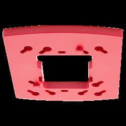 System Sensor TR-HS Trim Ring, Red, Wall Mount, Horn Strobe Devices