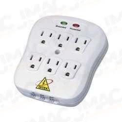 Ditek DTK-6FF 6-Outlet Plug-In Surge Protector
