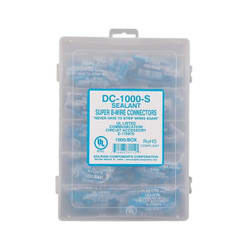 Dolphin DC-1000-S - Blue Super B Connector with Sealant (1000 pack) Dolphin DC-1000-S - Blue Super B Connector with Sealant (1000 pack)