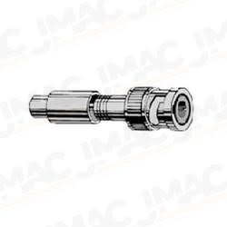 Dolphin DC882 Male Crimp-On Connector - 50 Ohms DC-88-2
