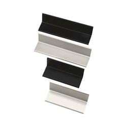 Securitron HEB-3BK-8 Header Extension Bracket, Black Anodized, 8" Length