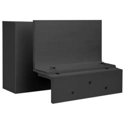 Securitron Z-MM15BK Z-Bracket Kit, Black