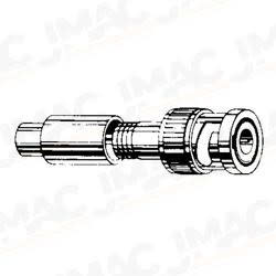 Vitek VT-BNC-CRIMP-ON 75 Ohm BNC Crimp-On Connector