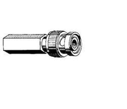 Vitek VT-BNC-TWIST-RG6 BNC Twist-On Connector For RG-6