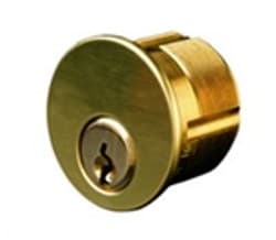 Detex 102281-1 Mortise Cylinder for EAX-500 (Brass Finish)