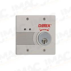 Detex EAX-2500SK Exit Door Alarm, Wall Mount, Kit - Surface Mount AC/DC Powered Alarm, EA-561 Warning Sign, 12/24VDC, Mortise, Plastic, Flush Magnetic Switch Contacts and 24VAC Transformer Included Detex EAX-2500SK Exit Door Alarm, Wall Mount, Kit - Surface Mount AC/DC Powered Alarm, EA-561 Warning Sign, 12/24VDC, Mortise, Plastic, Flush Magnetic Switch Contacts and 24VAC Transformer Included